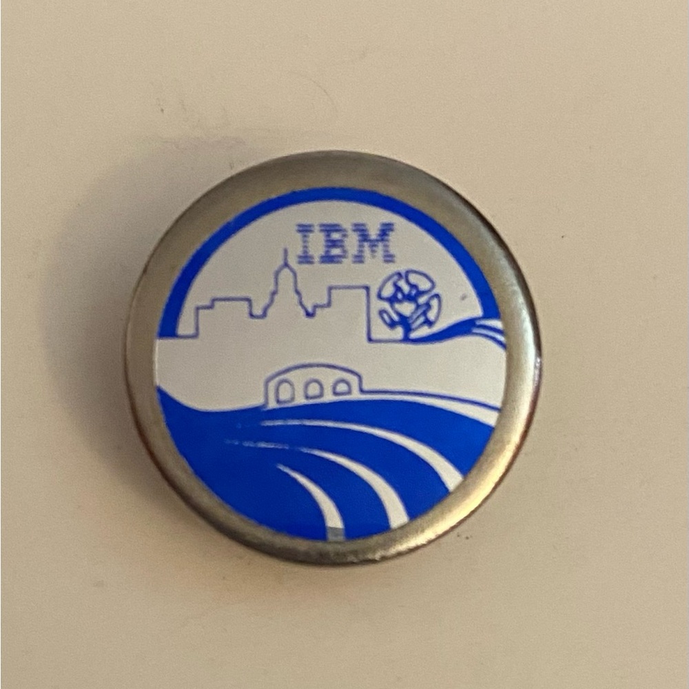 Vintage Ibm Pin